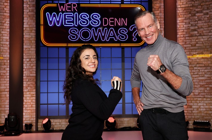 Box-Champions: Susi Kentikian und Henry Maske bei "Wer weiß denn sowas?" / Das Wissensquiz vom 7. bis 11. Februar 2022, um 18:00 Uhr im Ersten
