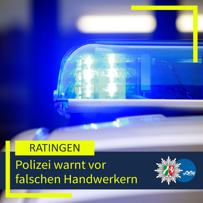POL-ME: Seniorin von falschen Handwerkern betrogen: Polizei warnt vor dubiosen Haustürgeschäften - 2603028