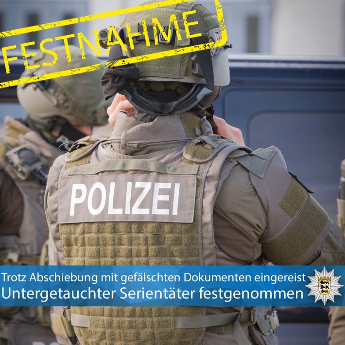 LKA-BW: Gemeinsame Pressemitteilung der Staatsanwaltschaft Stuttgart und des Landeskriminalamts Baden-Württemberg: Kräfte des LKA BW nehmen untergetauchten Serientäter fest