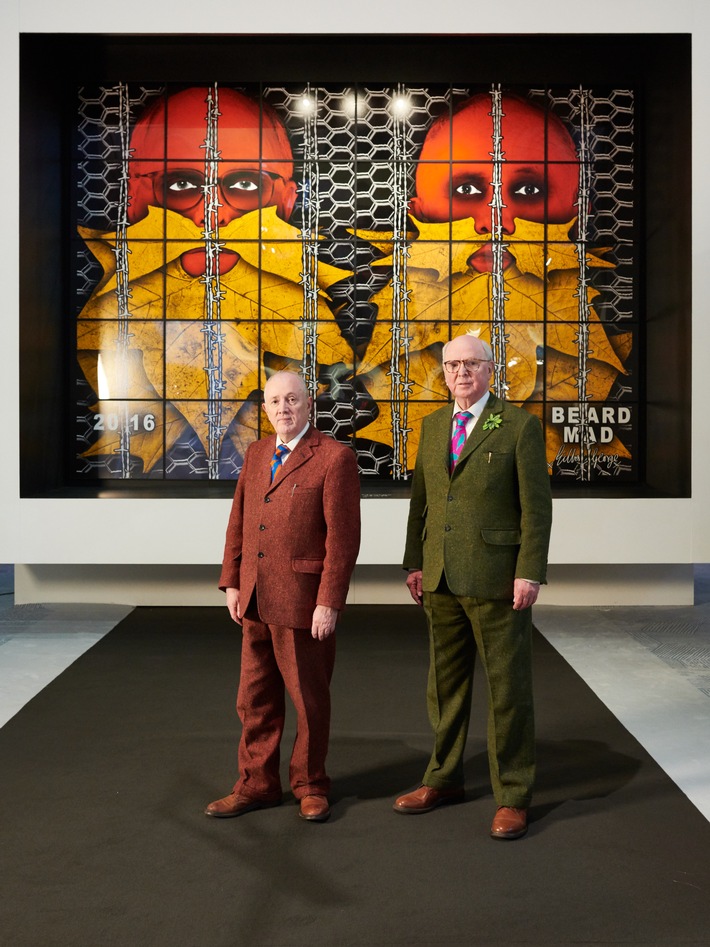 BRAFA Art Fair eröffnet mit Künstler-Duo Gilbert & George