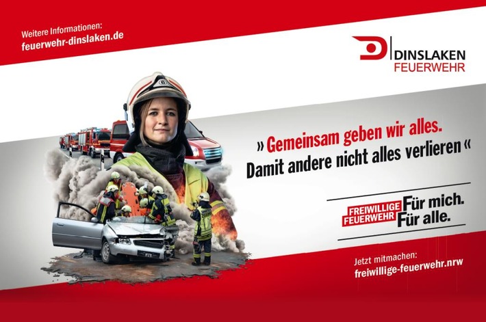 FW Dinslaken: Erleben Sie die Feuerwehr hautnah und machen Sie mit!