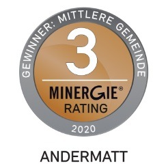 Podestplatz für Andermatt im Minergie-Rating