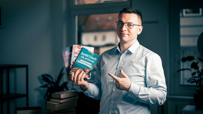 Mit einem Buch von der Konkurrenz abheben: Robert Gazke vom Kniga Verlag verrät, wie Experten von dem Medium profitieren