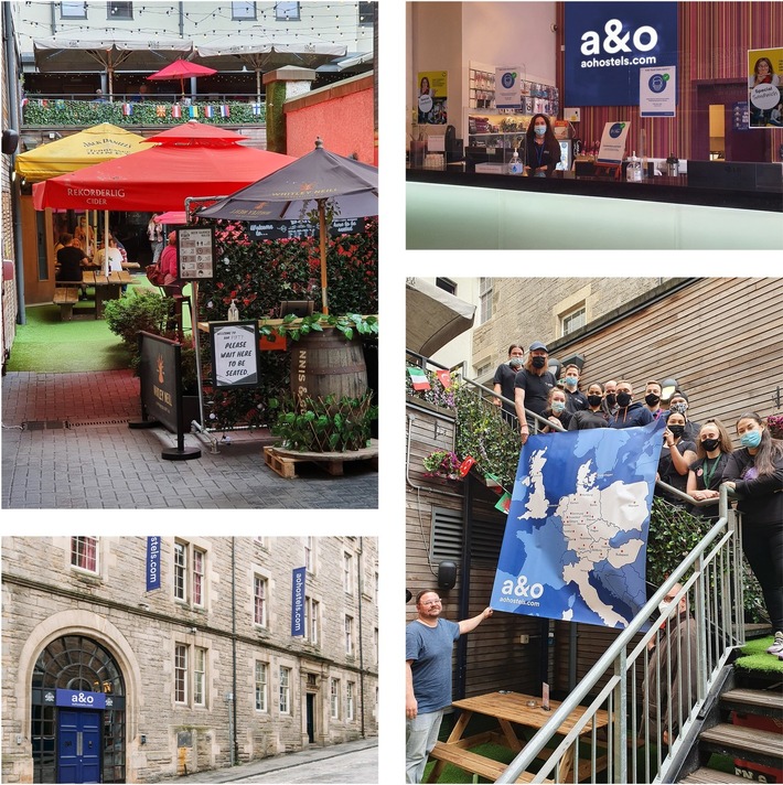 Premiere: a&o Edinburgh City eröffnet – erstes Haus in Großbritannien und Nr. 40 für die Berliner Budgetgruppe