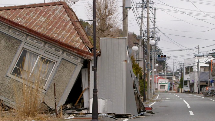 Fukushima nach der Katastrophe. Weiterer Text über ots und www.presseportal.de/nr/105413 / Die Verwendung dieses Bildes ist für redaktionelle Zwecke honorarfrei. Veröffentlichung bitte unter Quellenangabe: "obs/ZDFinfo/Julien Balestier"