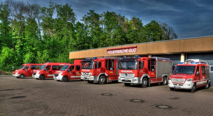 FW Weinheim: Feuerwehr hautnah, ein Blick hinter die Kulissen der Wache Süd
