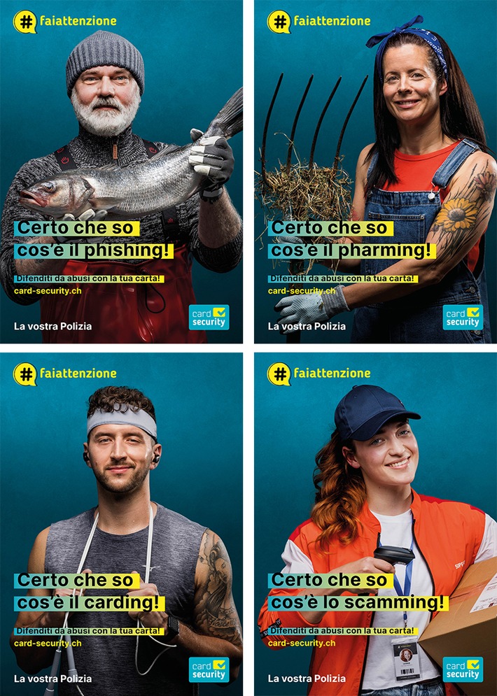 Phishing & co. stanno guadagnando terreno: la campagna della polizia mette in guardia dai più frequenti tipi di frode con le carte di credito e di debito