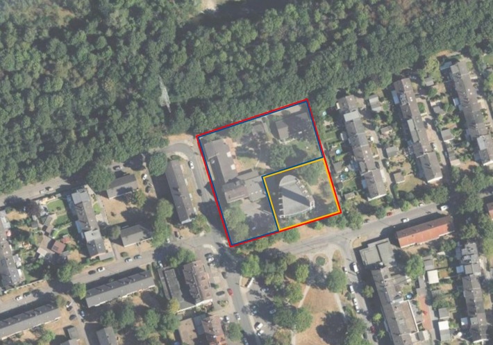 Gemeinsam für ein neues Quartier: OMEGA Immobilien und DORNIEDEN Gruppe sichern Kirchengrundstück in Duisburg‑Ungelsheim – Merkens Real Estate begleitet die Projektentwicklung