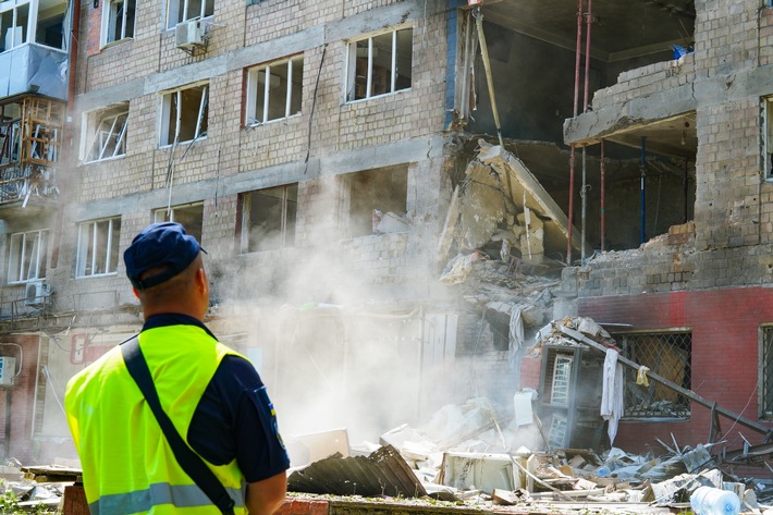 Schwerster Angriff auf Kyjiw seit Kriegsbeginn - Humanitäre Lage alarmierend