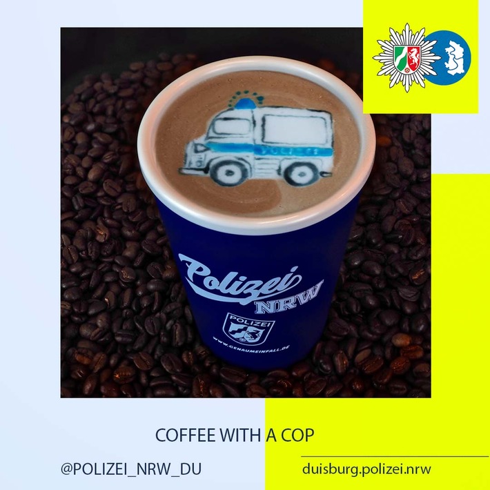 POL-DU: Stadtgebiet: Coffee With A Cop - Freitag, 7. Juni 2024