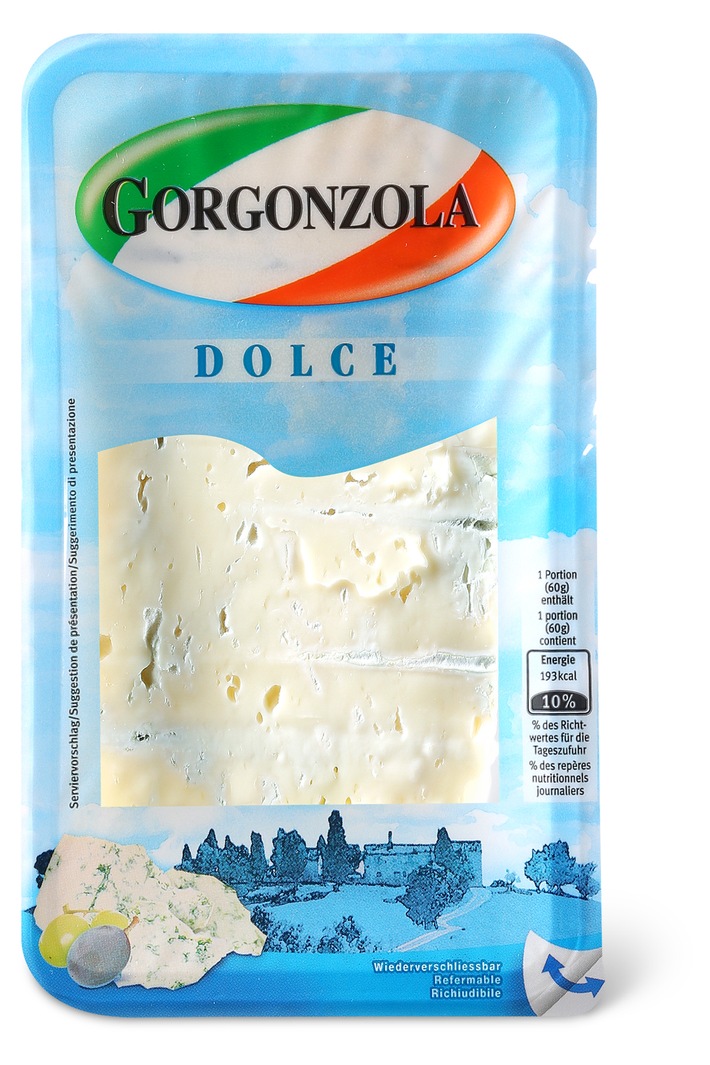 Migros ruft Gorgonzola- Dolce-Produkte zurück