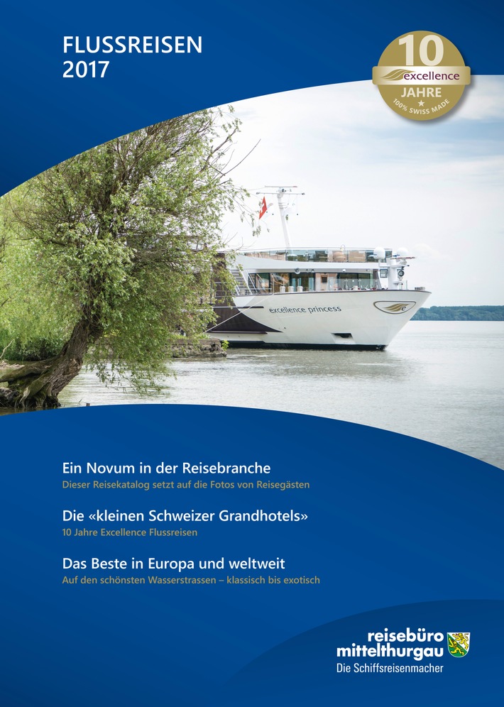 10 Jahre Excellence und ein Flussreise-Katalog, der anders ist