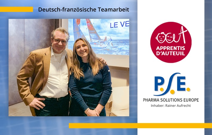 Europäisches Teamwork: PSE - Pharma Solutions Europe unterstützt französische Kinderhilfsorganisation Apprentis d&#039;Auteuil