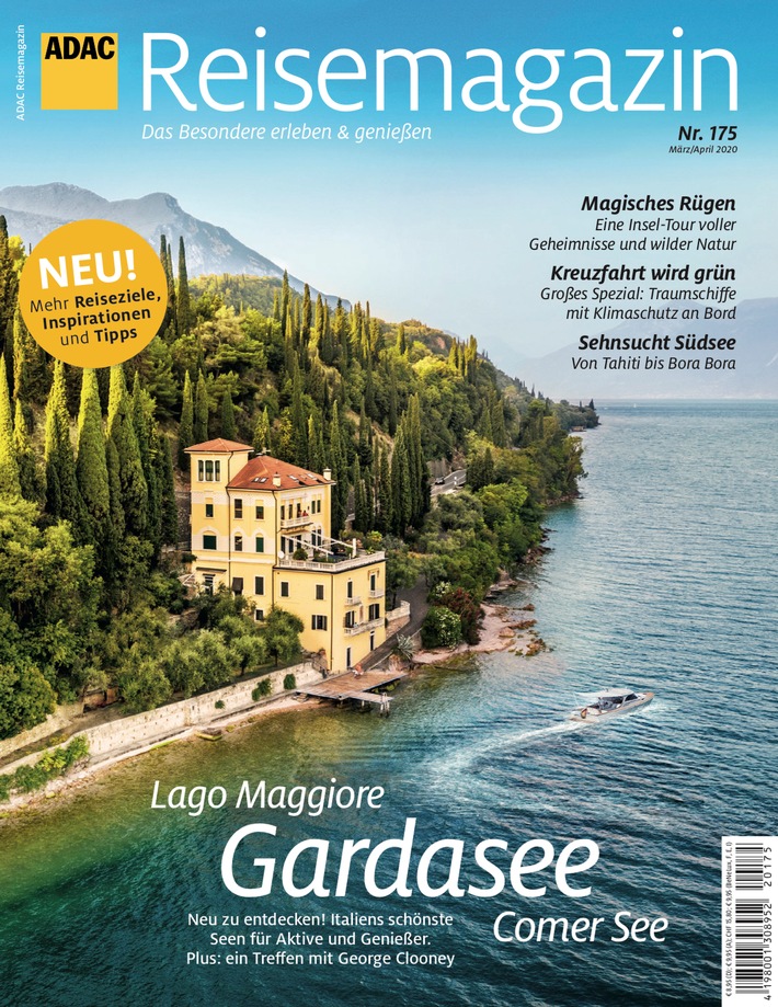 Das neue ADAC REISEMAGAZIN: Vielfalt, Genuss und prominente Guides 