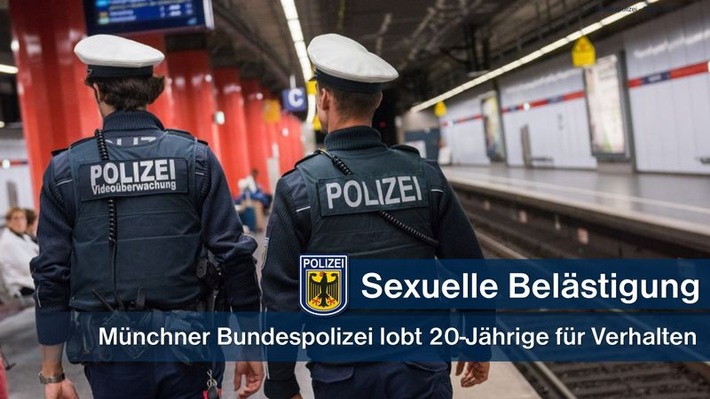 Bundespolizeidirektion München: Sexuelle Belästigung in der S-Bahn: Unbekannter belästigt 20-Jährige