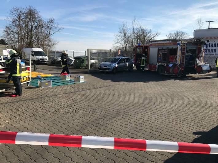 FW-BO: Unklarer Gasgeruch in Bochum-Hamme