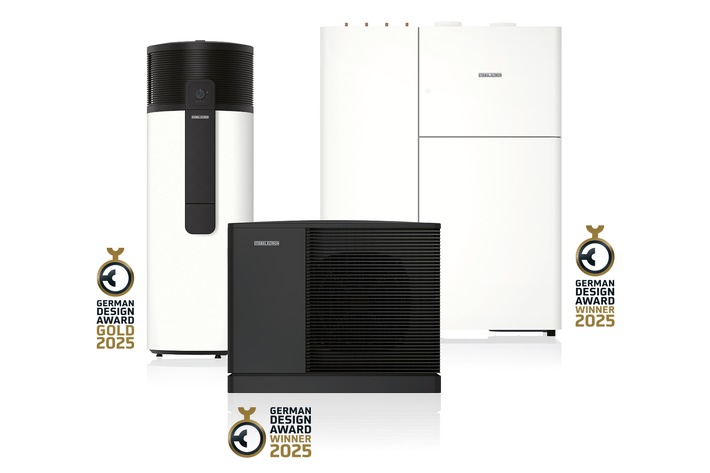 German Design Award prämiert Stiebel Eltron / Drei Produkte für exzellentes Design ausgezeichnet