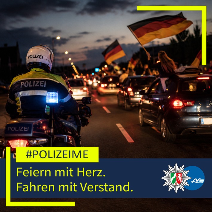 POL-ME: "Feiern mit Herz. Fahren mit Verstand": Polizei klärt auf - Was beim Autokorso erlaubt ist und was nicht - 2606096