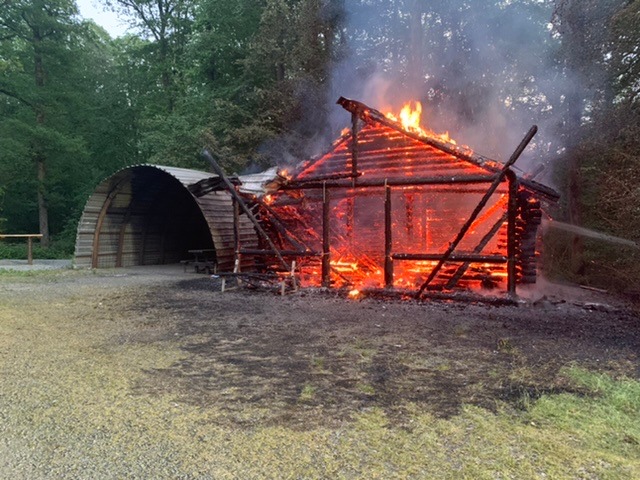 POL-WND: Brand einer Schutzhütte in Haupersweiler