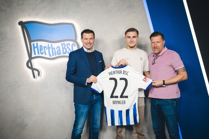 Hertha BSC bindet Marten Winkler langfristig