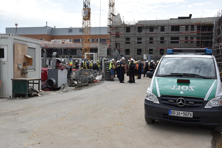 HZA-KR: Zoll nimmt JVA-Baustelle in Willich unter die Lupe
