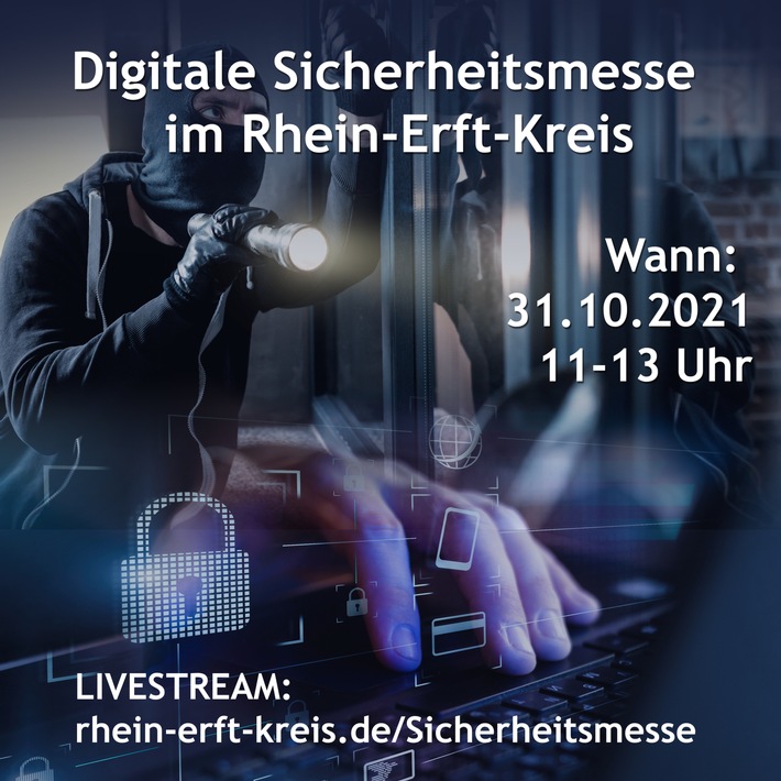 POL-REK: 211029-4: Sicherheitsmesse 2021 bietet Livestream an