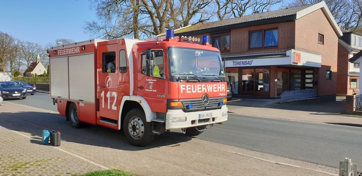 FFW Schiffdorf: Polizei forder Amtshilfe, bei der Feuerwehr.
