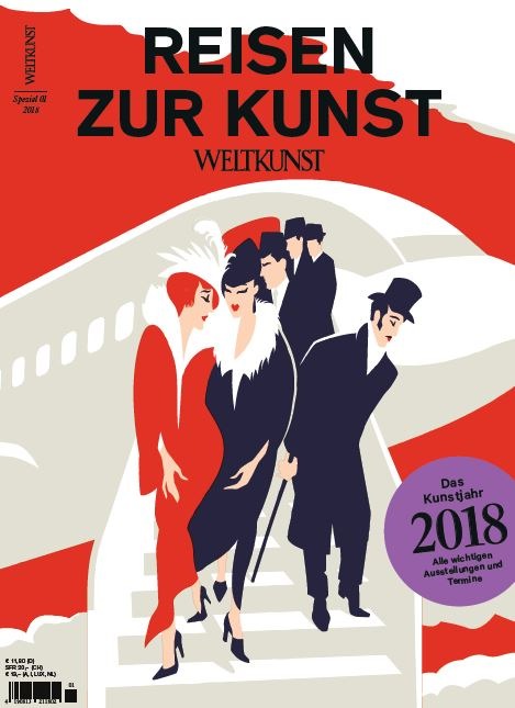 WELTKUNST-Spezialausgabe widmet sich dem &quot;Reisen zur Kunst&quot;