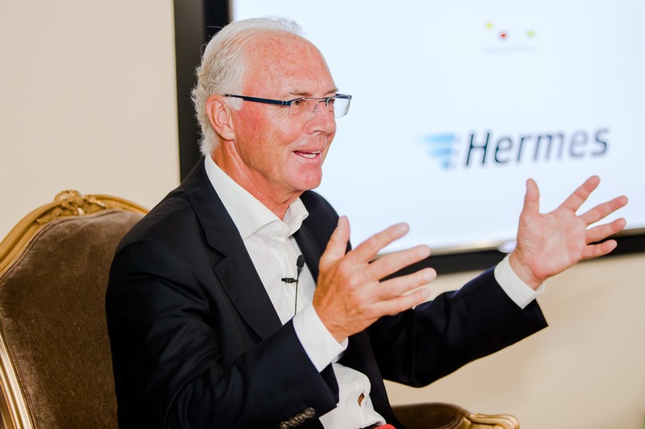 Sky Experte Franz Beckenbauer beim 