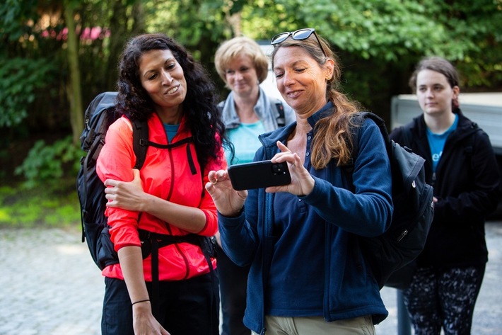 Start der Nachbarschafts-Wandertage von UNICEF und nebenan.de