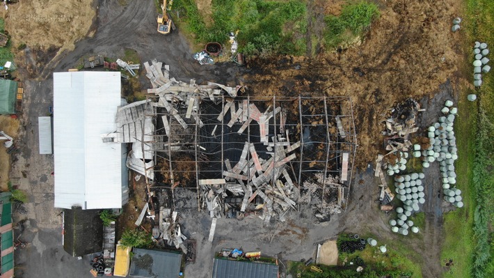 POL-CUX: Brandursache in Nordleda weiter ungeklärt