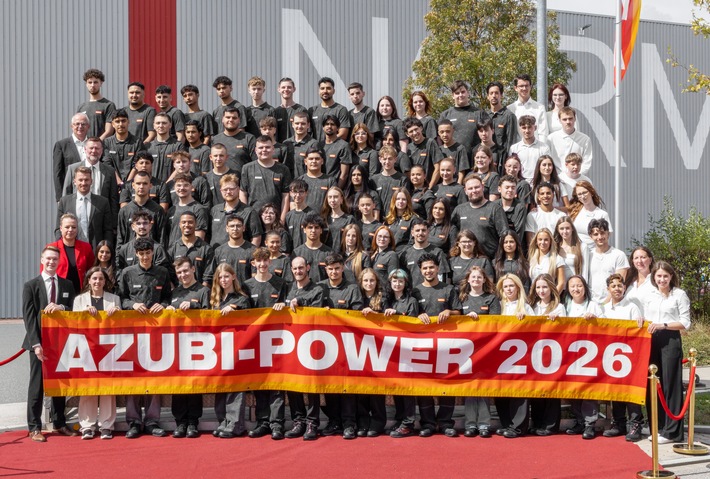 Ausbildungsstart 2026: Mehr als 1.000 Nachwuchskräfte starten ihre Karriere bei NORMA und erleben spannende "Willkommens-Tage" / Erfolgreicher Ausbildungsauftakt für junge Talente