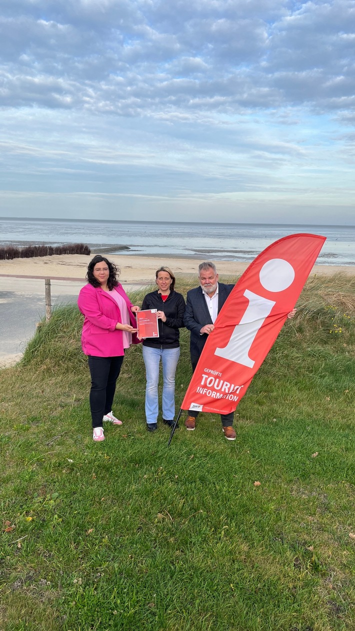 Erneute DTV-Zertifizierung: : Tourist-Information Sahlenburg erhält i-Marke mit Spitzenwertung