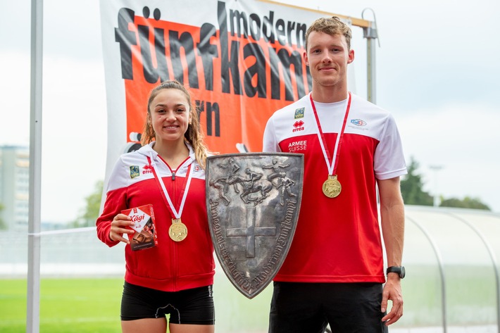 Schweizermeisterschaft im Moderner Fünfkampf: Anna Jurt und Vital Müller greifen zum Titel