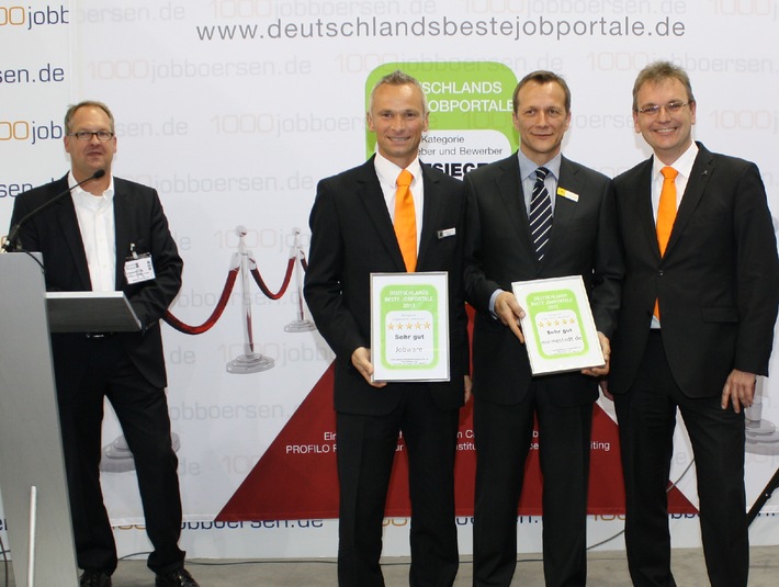 &quot;Sehr gut&quot; für Jobware / Fünf-Sterne-Auszeichnung bei &quot;Deutschlands Beste Jobportale 2013&quot; (BILD)