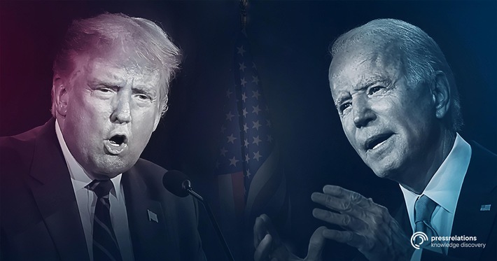 Trump dominiert die Medienberichterstattung insbesondere in nicht vertrauenswürdigen Medien