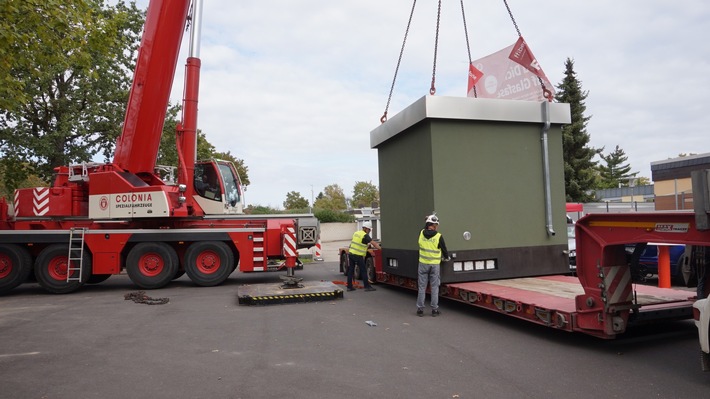 Glasfaserausbau in Meckenheim schreitet voran: Tiefbau in vollem Gange – zweiter POP wurde jetzt gesetzt