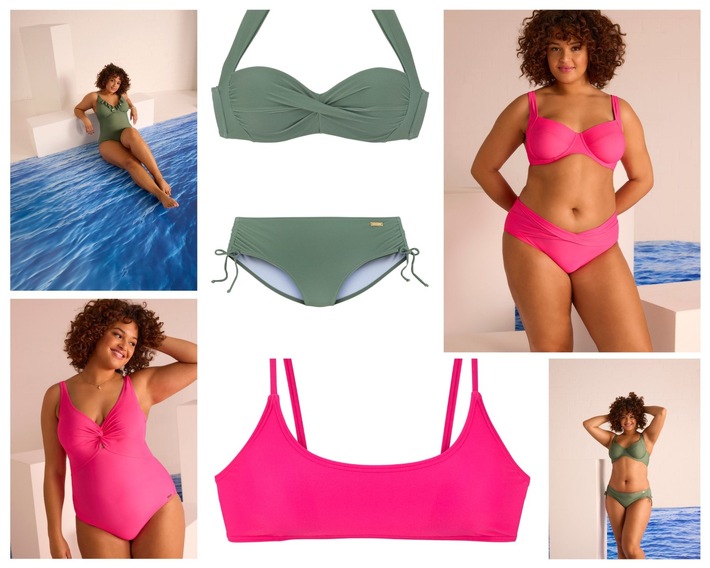 Modischer Beach Chic bis G-Cup: Die neue Circular Swimwear Collection von LASCANA