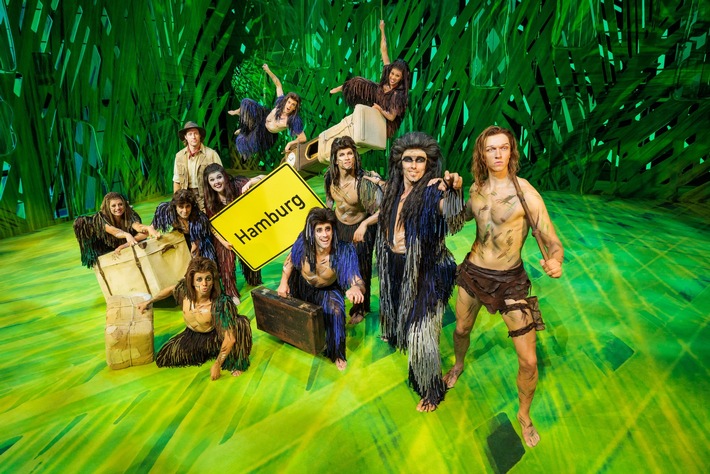 Größter Musical-Umzug aller Zeiten: 840 Tonnen TARZAN® Dschungel ziehen nach Hamburg