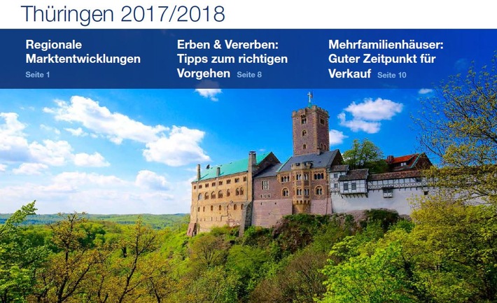 PM Immobilienmarktzahlen Thüringen 2017 | PlanetHome Group GmbH