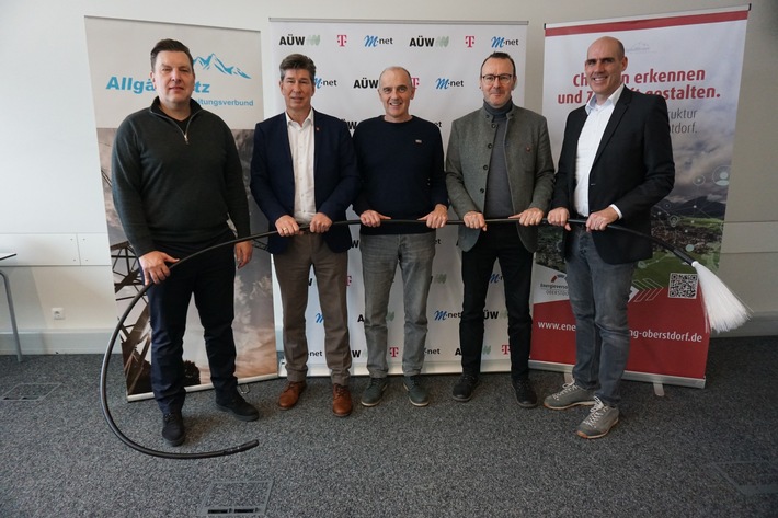 Glasfaseranschlüsse für 6.000 Haushalte und Unternehmen in Oberstdorf