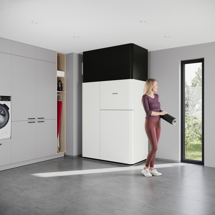 Tag des deutschen Fertigbaus am Wochenende / Integralgerät mit Wärmepumpe und Lüftungsanlage als perfekte Haustechnik