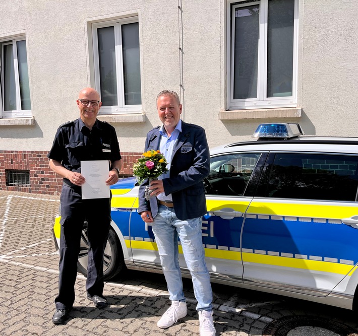 POL-SZ: Pressemitteilung des Polizeikommissariats Wolfenbüttel vom 03.06.2024: Polizeihauptkommissar Wolfgang Berliner in den Ruhestand verabschiedet