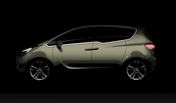 Opel Meriva Concept: Der nächste Schritt in der Flexibilität