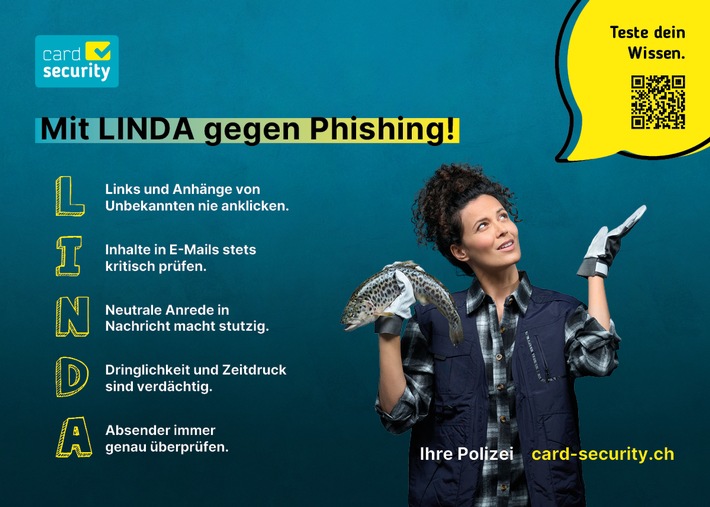 Gegen Phishing setzt die Polizei auf LINDA