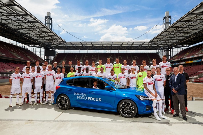 Ford weitere drei Jahre Exklusiv-Partner des 1. FC Köln (FOTO)