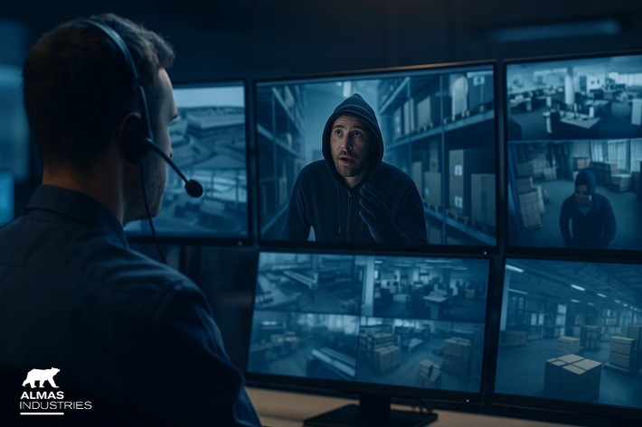 Mehr als nur Abschreckung: VdS-zertifizierte Alarmanlagen von Almas Industries schützen Unternehmen aktiv