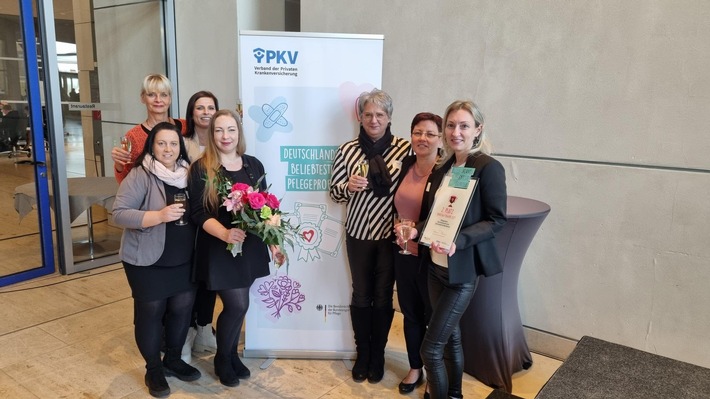 Dank an alle Unterstützenden - Bad Berkaer Pflegeprofis deutschlandweit auf Platz 2