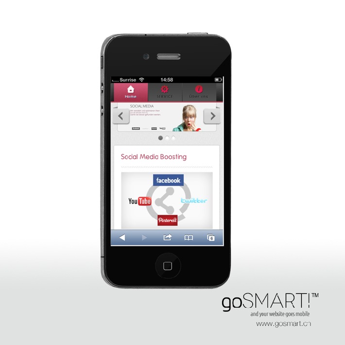 goSMART! heisst die einfache mobile Lösung für Unternehmen (BILD)