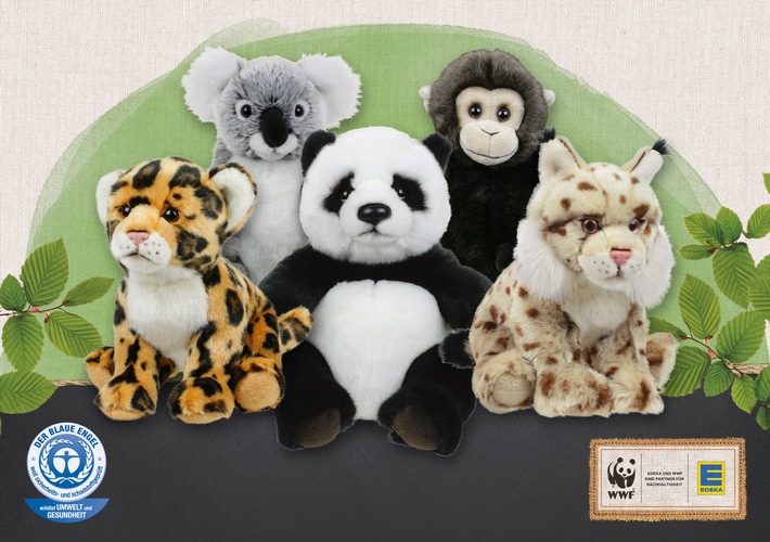 Plüschtier-Aktion: Nachhaltiger kuscheln mit EDEKA und WWF (FOTO)